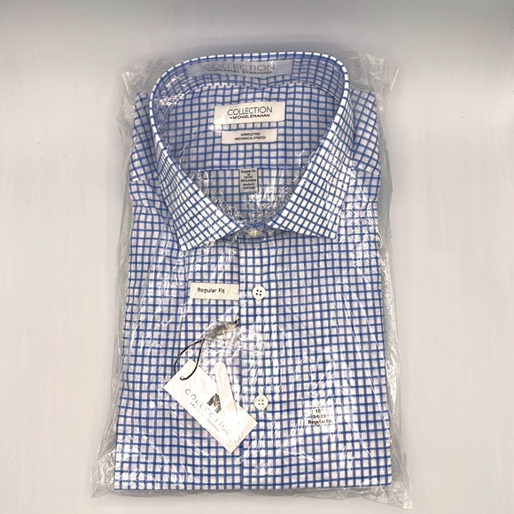 Men's Dress Shirt Michael Strahan NWT! - Picture 2 of 6